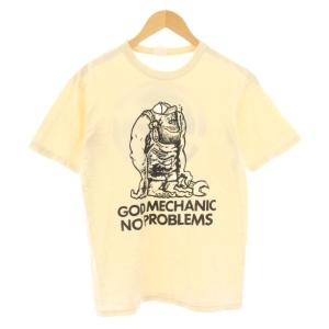 Tシャツ クルーネック 半袖 プリント M 白 /JP