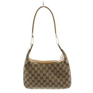 GUCCI GGキャンバス ワンショルダーバッグ ベージュ 001 3812
