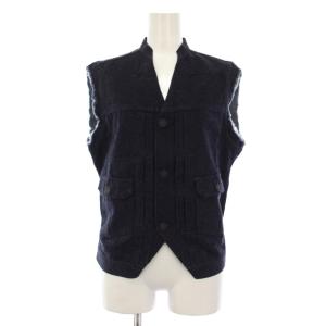 24SS デニムベスト フリンジ LD24S-TP010