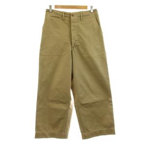 スビンコットン ウエポン41カーキ チノパンツ チノパン ストレート ボタンフライ 4 ベージュ PTLM-130