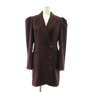 POWER SHOULDER LONG JACKET テーラードジャケット ロング パワーショルダー S