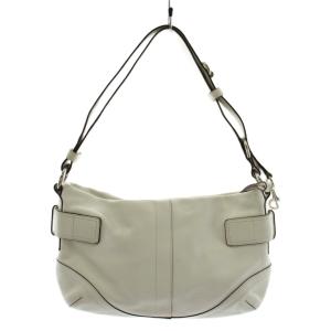 COACH ショルダーバッグ ハンドバッグ レザー 白 ホワイト 9412 /AN39
