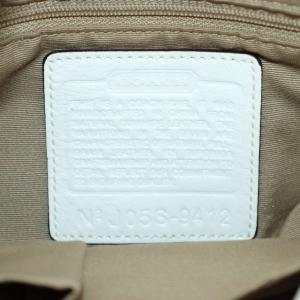 COACH ショルダーバッグ ハンドバッグ レザー 白 ホワイト 9412 /AN39