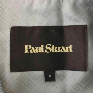 Paul Stuart スーツ セットアップ チェック柄 ジャケット パンツ 6 グレー K1E10-004-70 /G