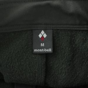 mont-bell ミニ スカート M 黒 ブラック バックル付き ウエストベルト付き /GP