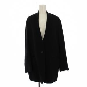 23AW No Collar Relax Jacket 36 ブラック 23010560100230