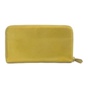 PRADA 長財布 ロゴ イエロー 黄 /SR OH