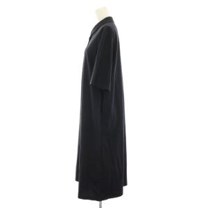 MACKINTOSH LONDON 19年製 シャツワンピース ロング 半袖 38 紺 ネイビー G5J12-158-28 /YT