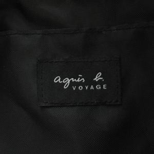 agnes b. リュックサック デイバッグ ナイロン 黒 ブラック /AN7