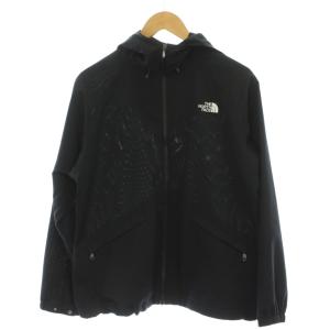 BE FREE JACKET ジップアップパーカー M 黒 ブラック 長袖 ロゴプリント NPW22132