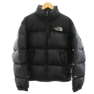 ヌプシジャケット Nuptse Jacket ダウンジャケット アウター ロゴ刺繍 M 黒 ブラック ND01001