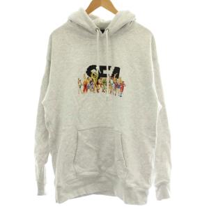 24SS ストリートファイター?U Logo Hoodie ジャケット 上着 XL グレー フード付き