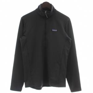 21AW R1 Daily Zip Neck トレーナー S グレー 長袖 スタンドカラー ハーフジップ