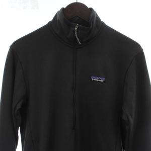 Patagonia 21AW R1 Daily Zip Neck トレーナー S グレー 長袖 スタンドカラー ハーフジップ