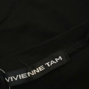 VIVIENNE TAM Tシャツ 半袖 パンダ カットソー 40 黒 ブラック 08175463 /G
