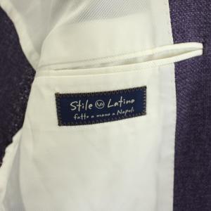 STILE LATINO GULE035 テーラードジャケット 46 パープル