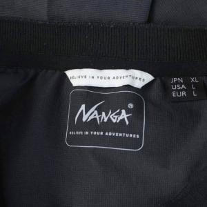 NANGA AIR CLOTH COMFY TEE Tシャツ XL グレー 半袖 ラウンドネック 胸ポケット NW2211-1E232