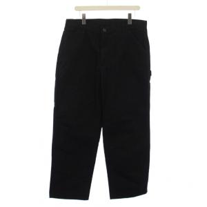 Washed Duck Utility Work Pant ワークパンツ ジップフライ 36×30 ブラック
