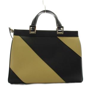 GUCCI ズゥミ ホースビット ハンドバッグ 2way レザー ベージュ ブラック 564714