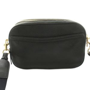 COACH Released IM ショルダーバッグ ホースアンドキャリッジ レザー ブラック