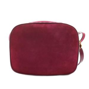 Salvatore Ferragamo ショルダーバッグ スエード 紫 パープル BA210556 /AN9 OH