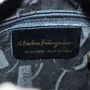 Salvatore Ferragamo ショルダーバッグ スエード 紫 パープル BA210556 /AN9 OH