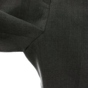 EVERYDAY I LIKE 25SS Wクロス フレアパンツ スラックス ウール 34 グレー 25030500803010 /YM