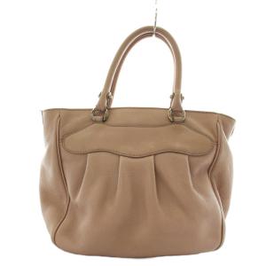 Salvatore Ferragamo ガンチーニ ハンドバッグ レザー ピンク AB-21 7421 /AN32 OH