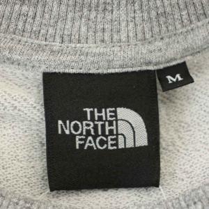 THE NORTH FACE スモールロゴヘザースウェットクルー トレーナー 長袖 M グレー NT62532 /G