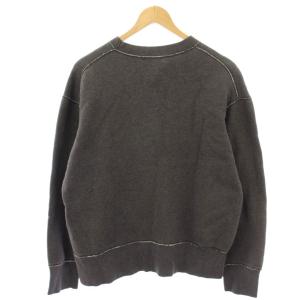 OLDMAN'S TAILOR r&d.m.co- スウェット トレーナー 長袖 グレー 裏毛 /HN