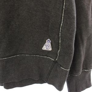 OLDMAN'S TAILOR r&d.m.co- スウェット トレーナー 長袖 グレー 裏毛 /HN