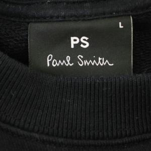 PAUL SMITH スウェット トレーナー 長袖 L 黒 ブラック MD026R /G