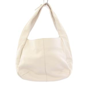 ショルダーバッグ ハンドバッグ レザー 白 /TK