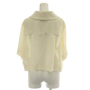 STUDIOUS ステュディオス-24SS クロップドメッシュシャツ シャツ