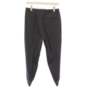 DSQUARED2 パンツ ウール 42 グレー ゴムウエスト ジッパーポケット スラックス /JP