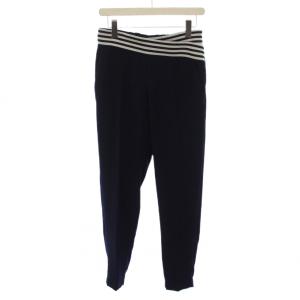 TAPERD PANTS イージーパンツ テーパードパンツ ボーダー柄 切替 36 紺 BD1911-3G-02