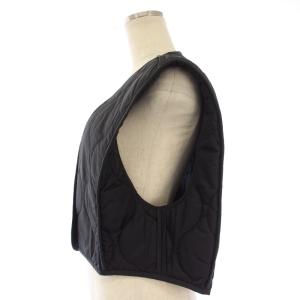 TODAYFUL Quilting Short Vest 中綿ベスト キルティング F 黒 ブラック 12320107 /TK