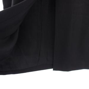 AURALEE HARD TWIST WOOL DOBBY SKIRT 1 ブラック A22SS02KW