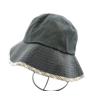 BURBERRY GOLF バケットハット 帽子 紺 ネイビー /AN8