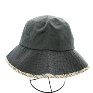 BURBERRY GOLF バケットハット 帽子 紺 ネイビー /AN8