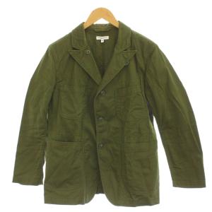 ジャケット ミリタリージャケット 上着 XS カーキ 長袖 ポケット付き /GP