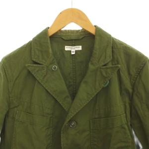Engineered Garments ジャケット ミリタリージャケット 上着 XS カーキ 長袖 ポケット付き /GP