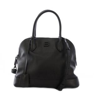 VILLE ハンドバッグ 2WAY レザー ブラック 645011