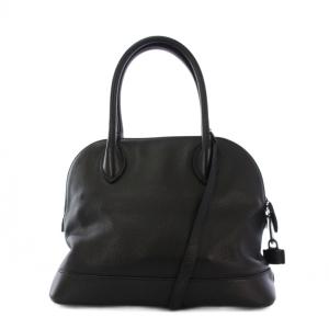 BALENCIAGA VILLE ハンドバッグ 2WAY レザー ブラック 645011