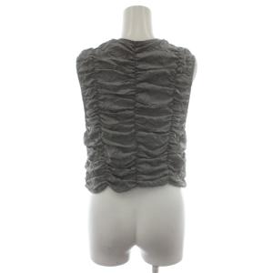 TODAYFUL 24SS Piping Shirring Blouse パイピング シャーリング ブラウス シャツ ノースリーブ
