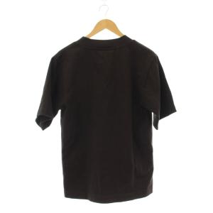 MHL. Tシャツ M 茶 ブラウン 無地 クルーネック 半袖 /JP