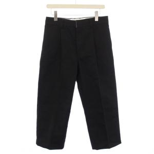 × DICKIES A PLEATED TROUSERS パンツ ジップフライ S 黒 DICKIES-WM-PT11