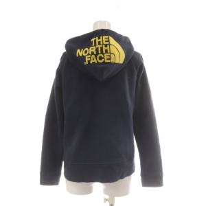 THE NORTH FACE パーカー ジップアップ L 紺 ネイビー 裏起毛 長袖 ロゴ刺繍 ドローコード NTW11530 /AU