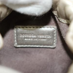 BOTTEGA VENETA ポーチ レザー ゴールド色 /AN16 OH