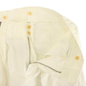 POLO RALPH LAUREN カーゴパンツ W33 L32 白 ホワイト ジップポケット /YM